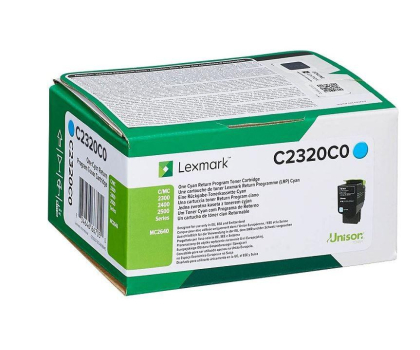 Toner Lexmark cyan 1000str.